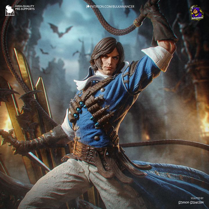 Richter Belmont Resin Fan Art MTO (Design by Bulkamancer)