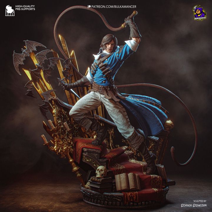 Richter Belmont Resin Fan Art MTO (Design by Bulkamancer)