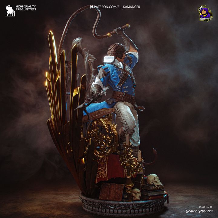 Richter Belmont Resin Fan Art MTO (Design by Bulkamancer)