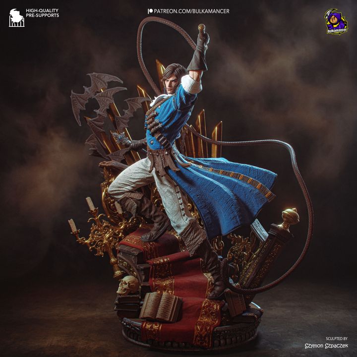 Richter Belmont Resin Fan Art MTO (Design by Bulkamancer)