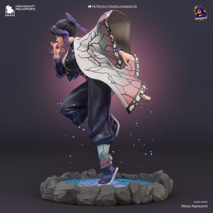 Shinobu Kocho Resin Fan Art - MTO (Bulka)