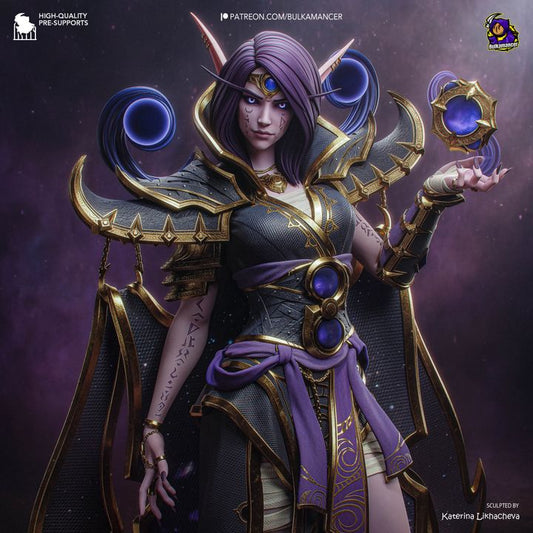 Xalatath WoW Resin Art (Design by Bulkamancer)