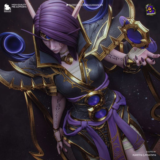 Xalatath WoW Resin Art (Design by Bulkamancer)