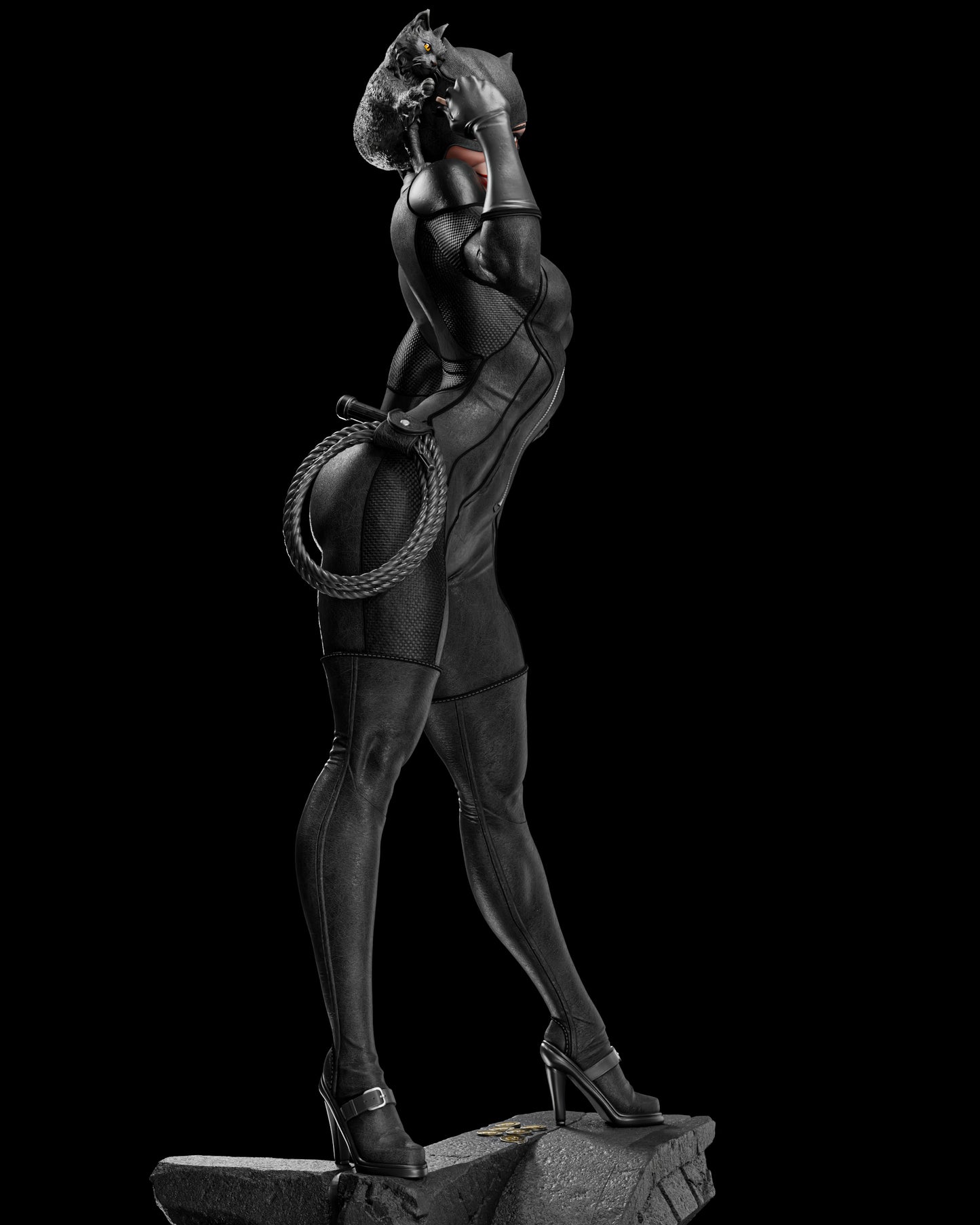 Catwoman Resin Fan Art - MTO (ZEZ)