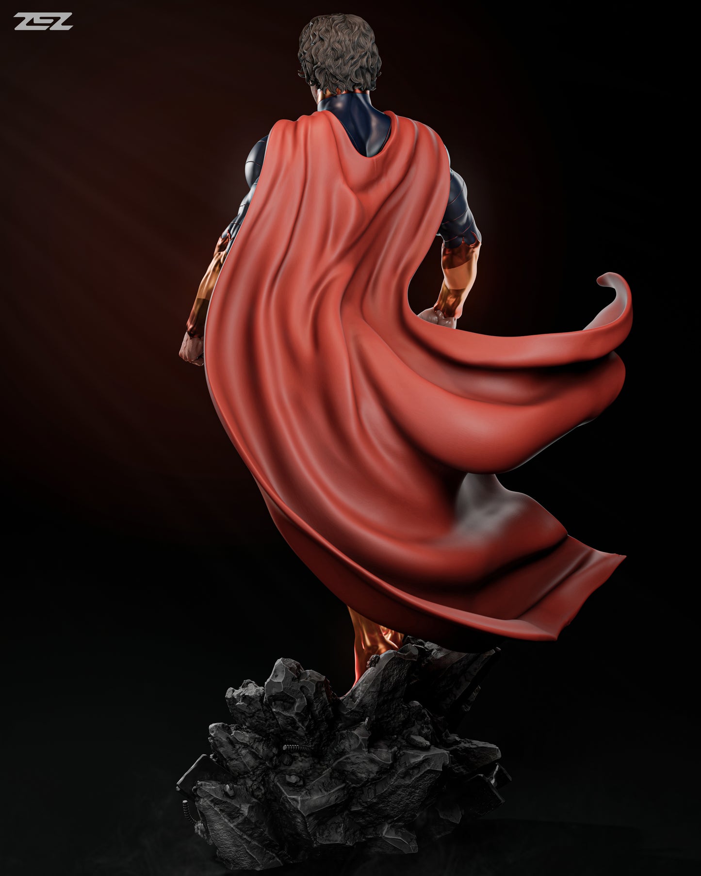 Superman Absolute Resin Sculpture Fan Art Pro - MTO (ZEZ)