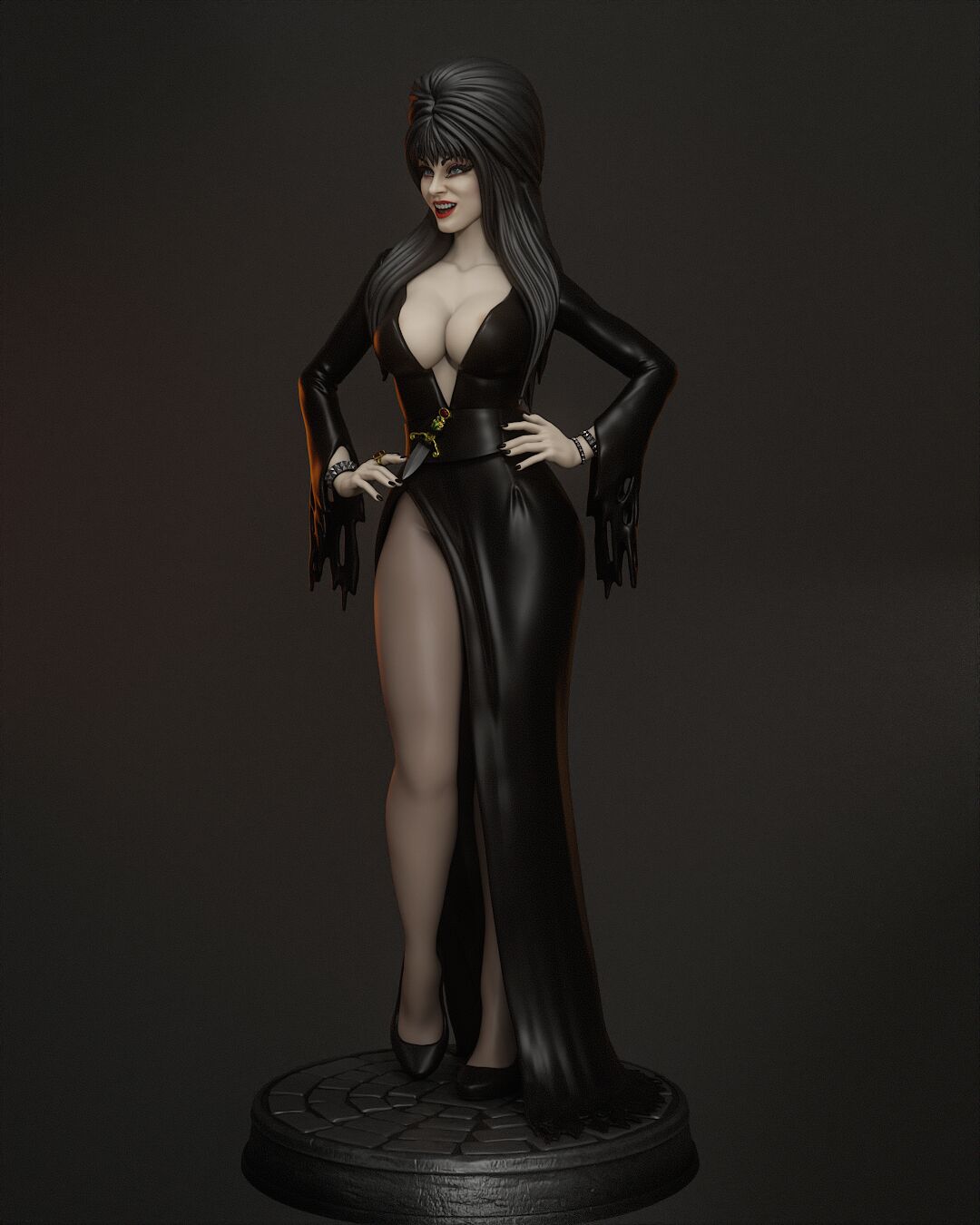 Elvira Resin Fan Art - MTO (Design by Abe3D)