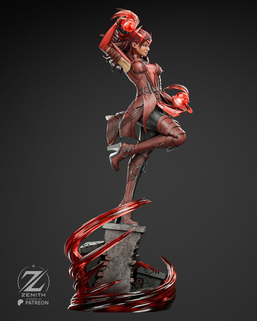 Scarlet Witch Resin Fan Art MTO (Design by Zenith)