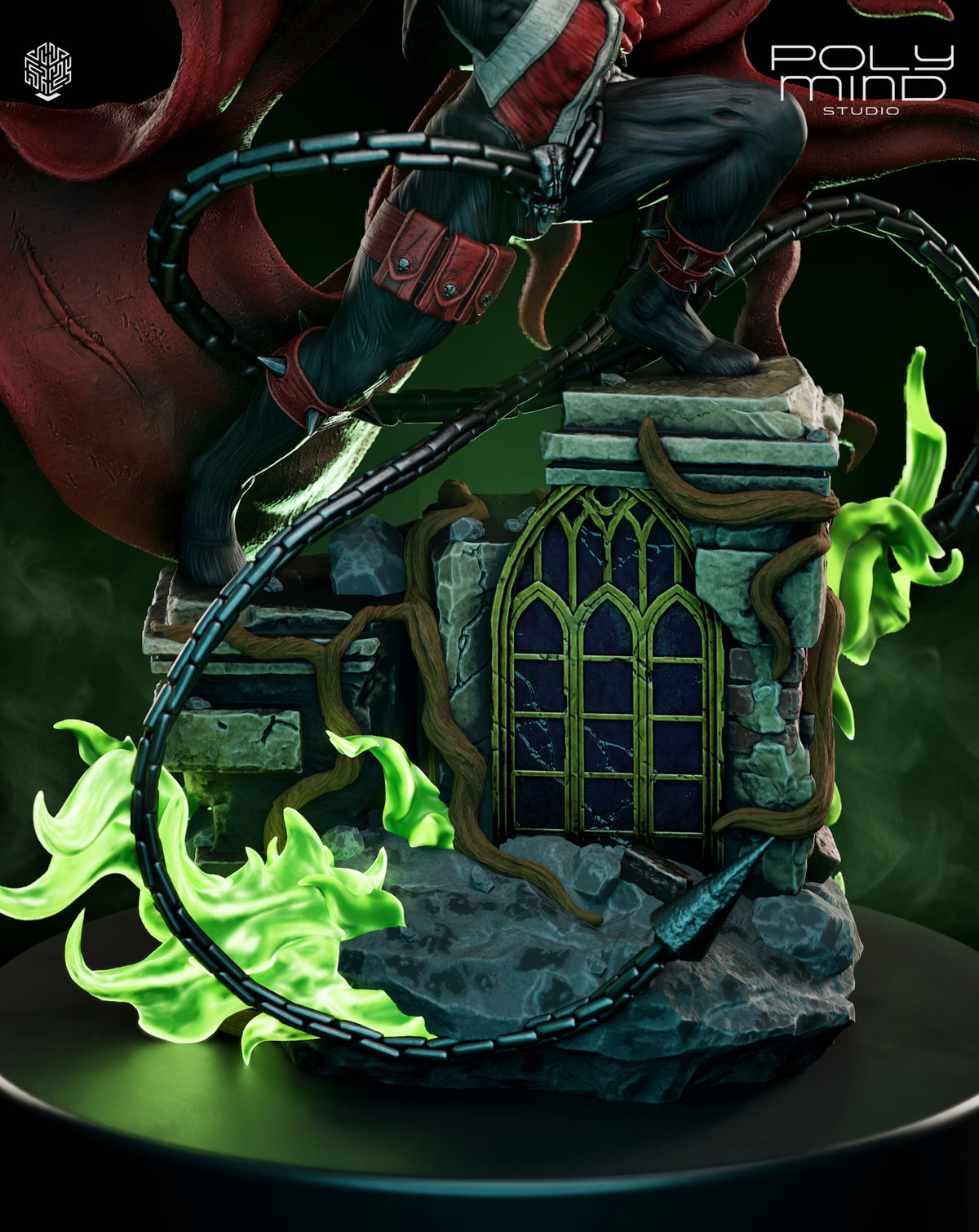Spawn Resin Art (PolyMind Version)