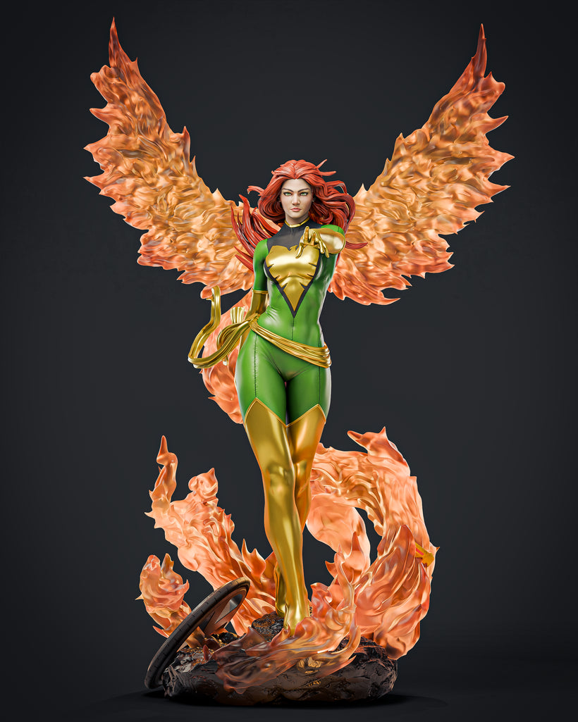 Jean Grey Resin Fan Art MTO (Design by Zenith)