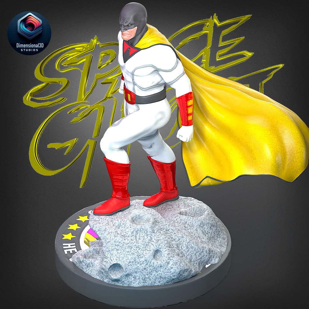 Space Ghost Resin Fan Art - MTO (3DMind)