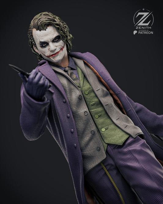 Joker Resin Fan Art MTO (Design by Zenith)