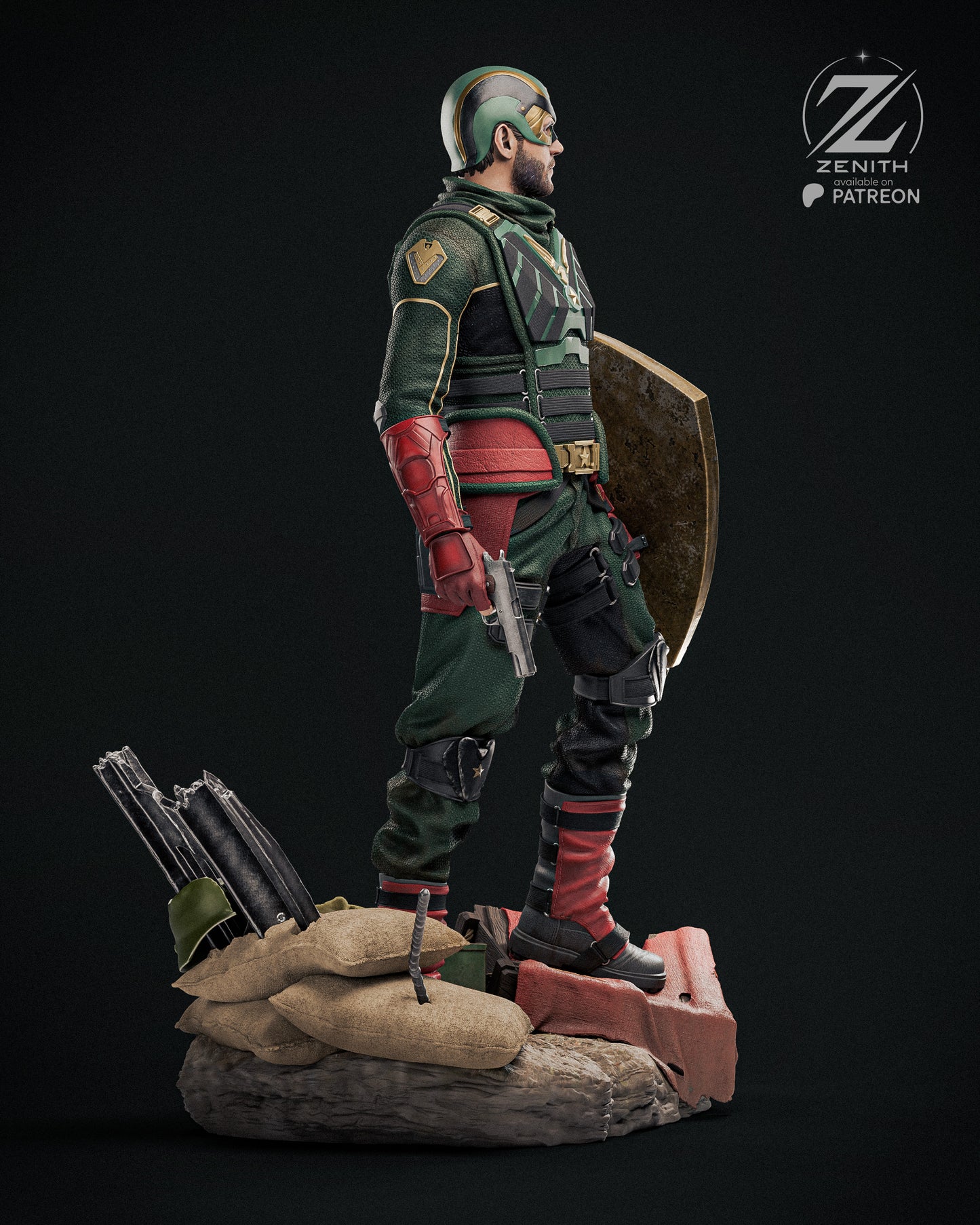 Soldier Boy Resin Art (Design by Zenith)