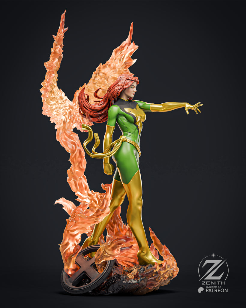 Jean Grey Resin Fan Art MTO (Design by Zenith)