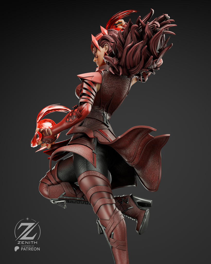Scarlet Witch Resin Fan Art MTO (Design by Zenith)