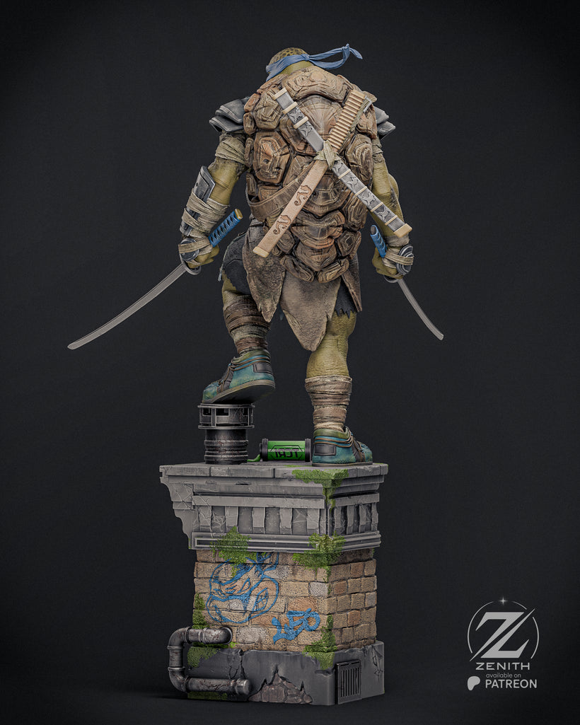 Leonardo Resin Fan Art MTO (Design by Zenith)