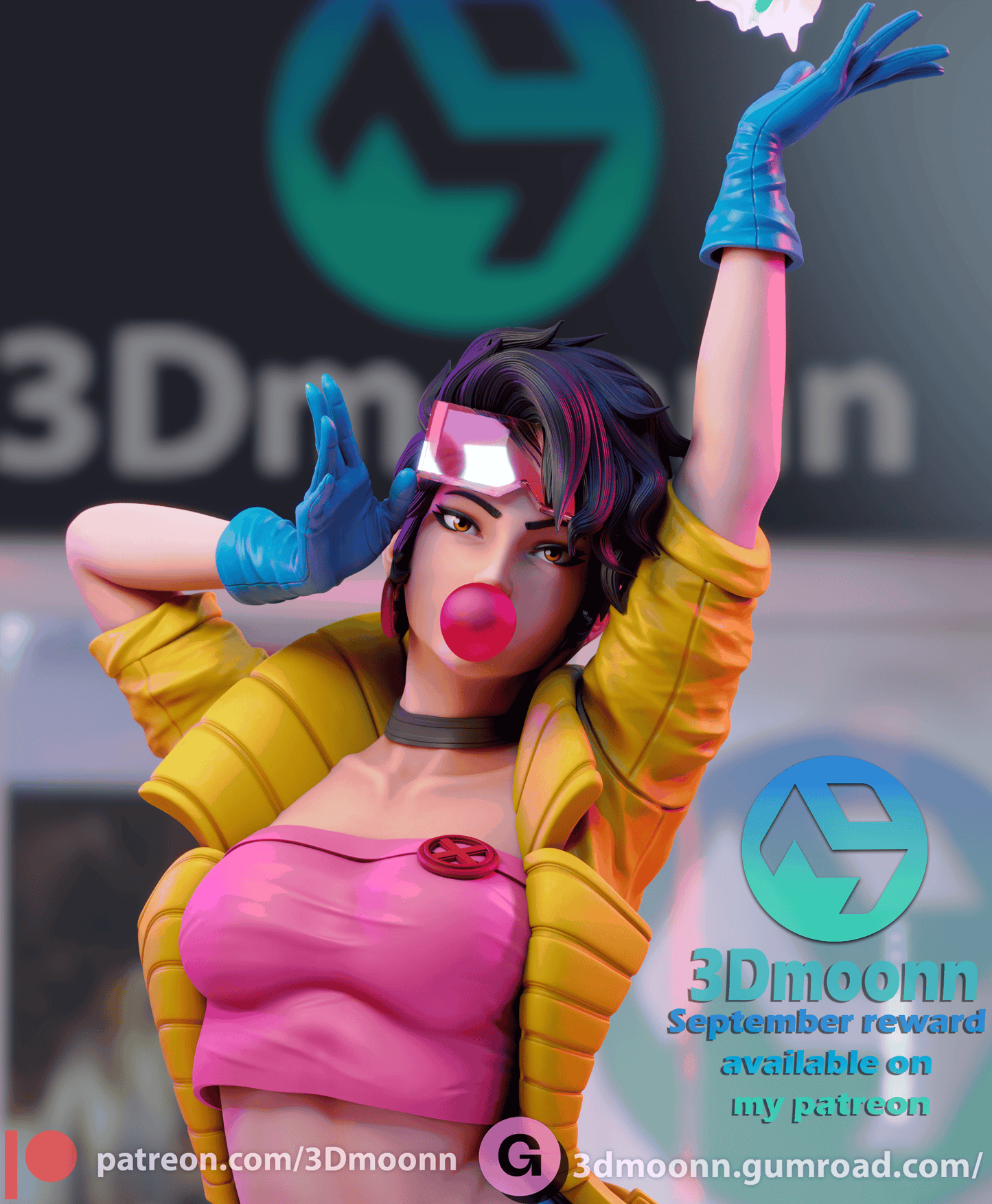 Jubilee Resin Fan Art Sculpture 3DMoonn