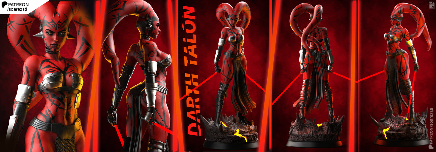 Darth Talon Resin Fan Art Sculpture (Soarez)