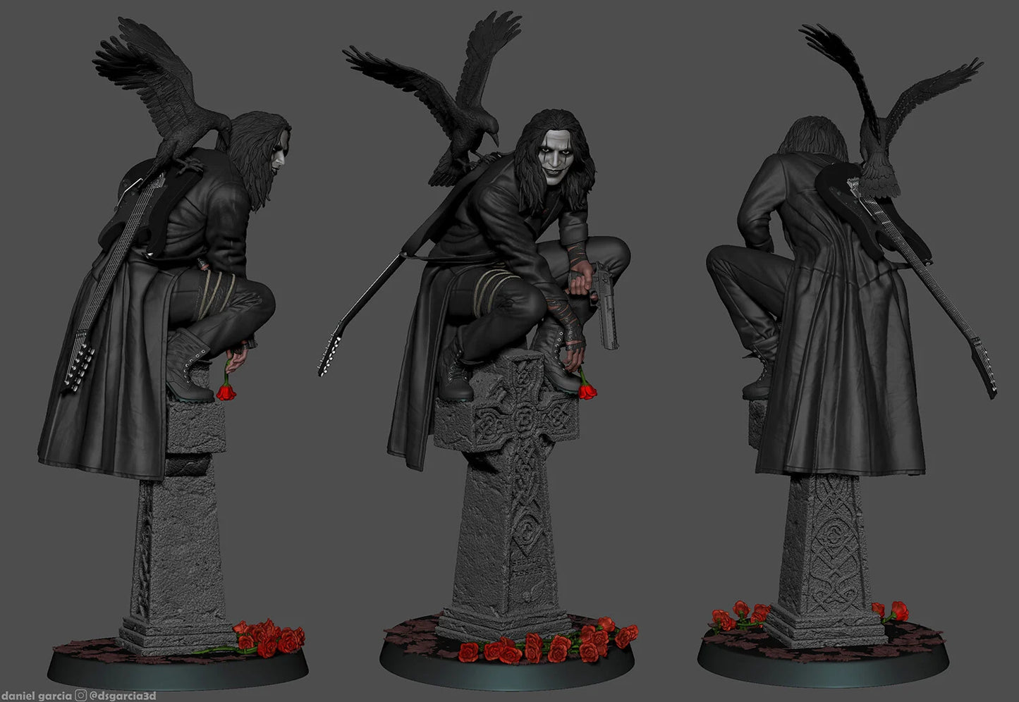 The Crow Resin Fan Art - MTO (CA3D)