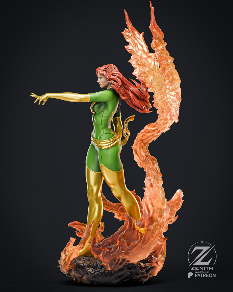 Jean Grey Resin Fan Art MTO (Design by Zenith)