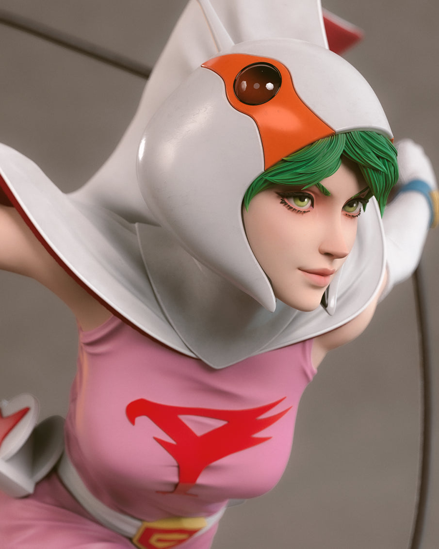 Jan the Swan Resin Art (Design by CA3D)