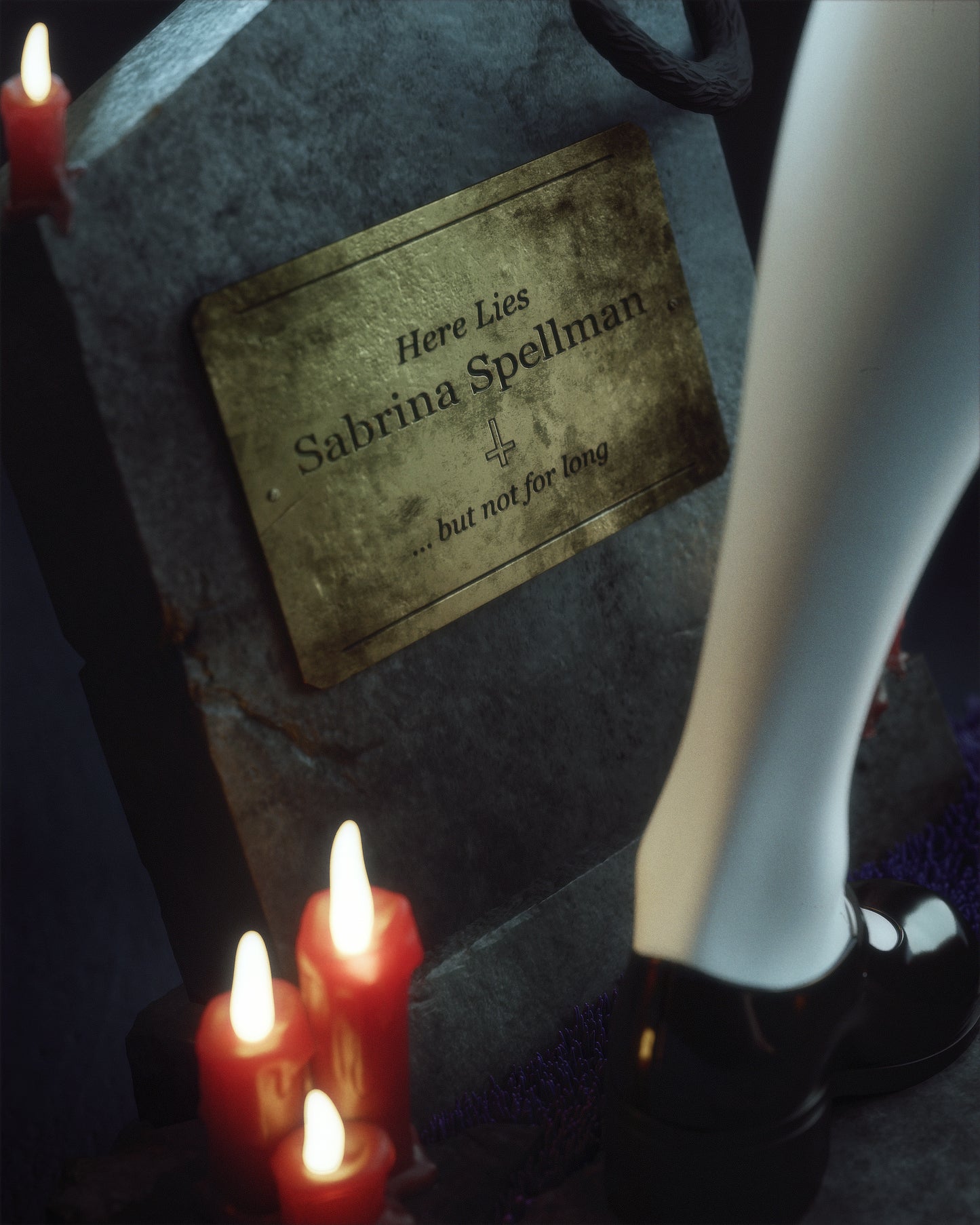 Sabrina Resin Art - MTO (Design by CA3D)