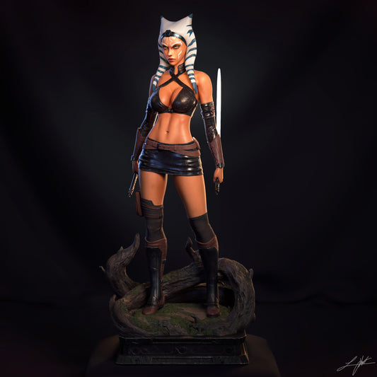 Ahsoka Tano Resin Fan Art - MTO (Design by Abe3D)
