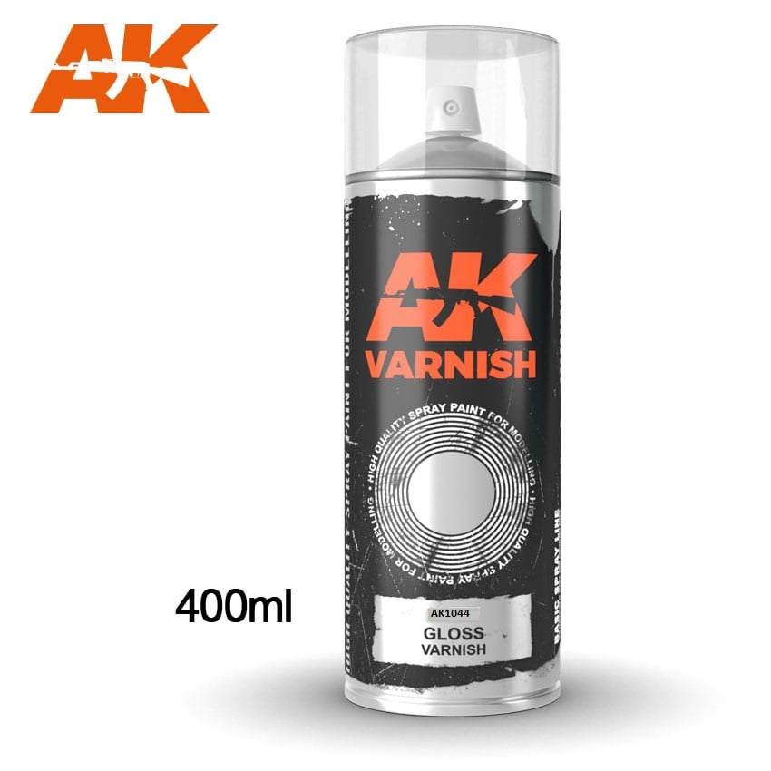 AK Interactive Varnish Spray 400mL