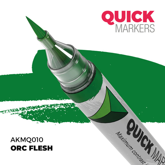 AK Quick Gen Markers Orcs Set - Acrylic Brush Marker
