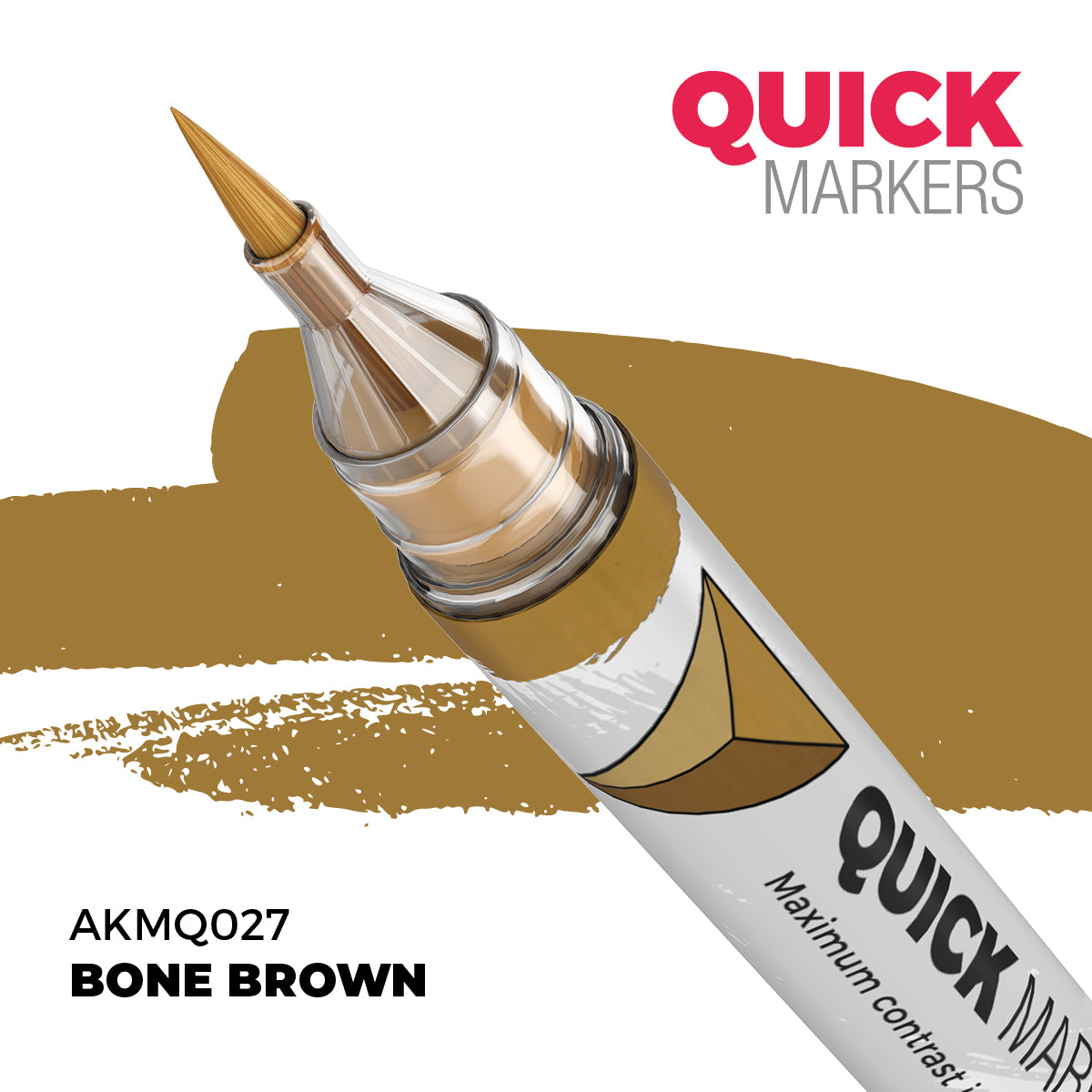AK Quick Gen Markers Skeletons Set - Acrylic Brush Marker