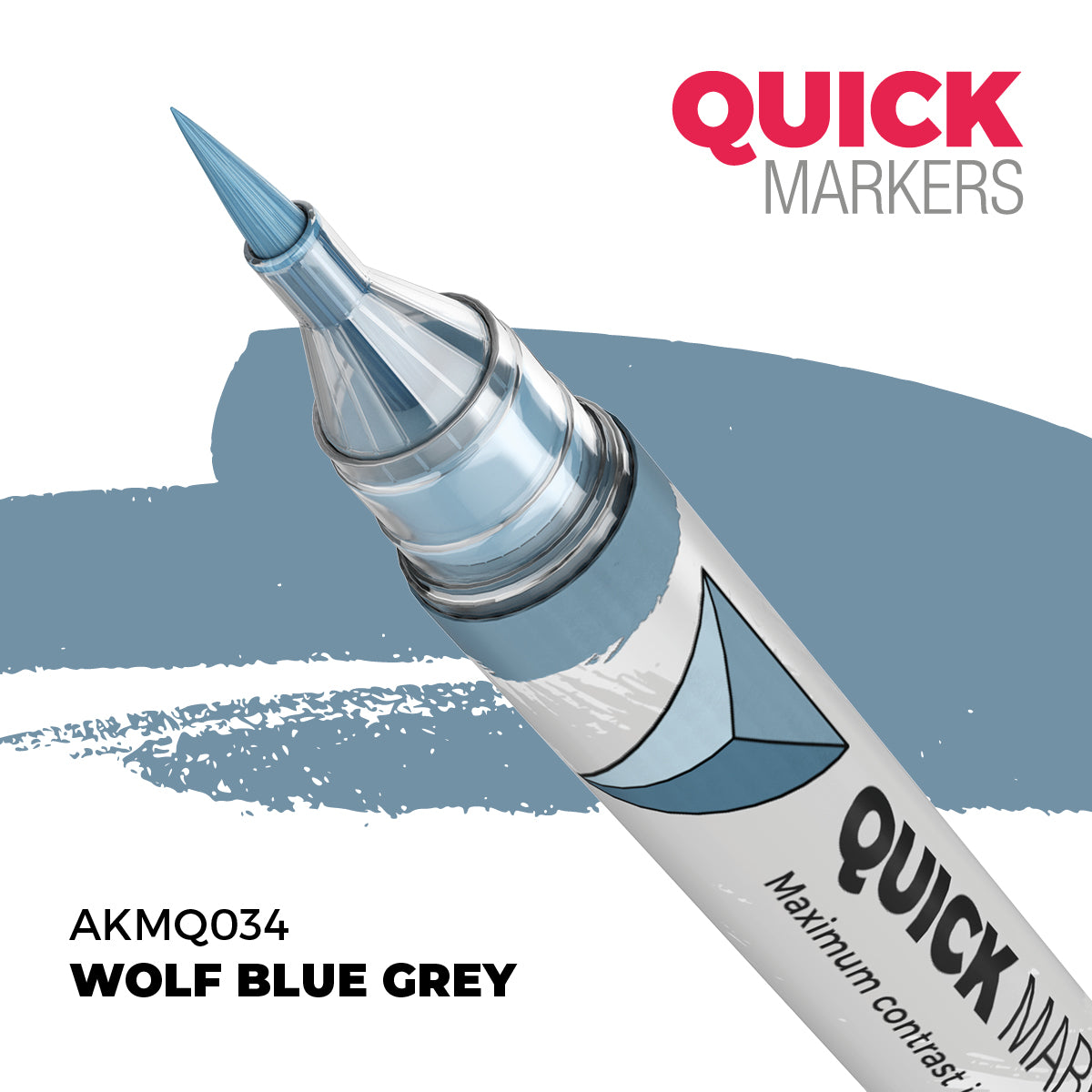 AK Quick Gen Markers Imperial Trooper Set - Acrylic Brush Marker
