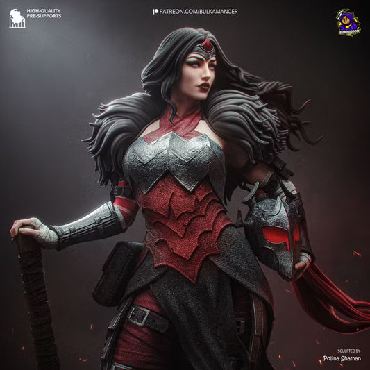Absolute Wonder Woman Resin Art (Design by Bulkamancer)