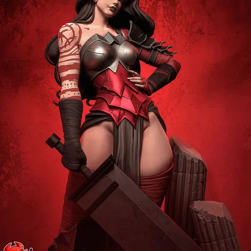 Absolute Wonder Woman Resin Fan Art - MTO (Design by H3llcreator)