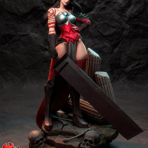 Absolute Wonder Woman Resin Fan Art - MTO (Design by H3llcreator)
