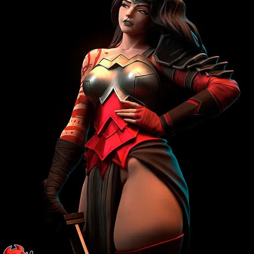 Absolute Wonder Woman Resin Fan Art - MTO (Design by H3llcreator)
