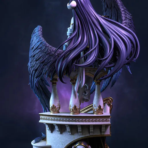 Albedo Overlord Resin Art (Tanuki Version)