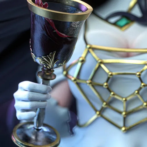 Albedo Overlord Resin Art (Tanuki Version)