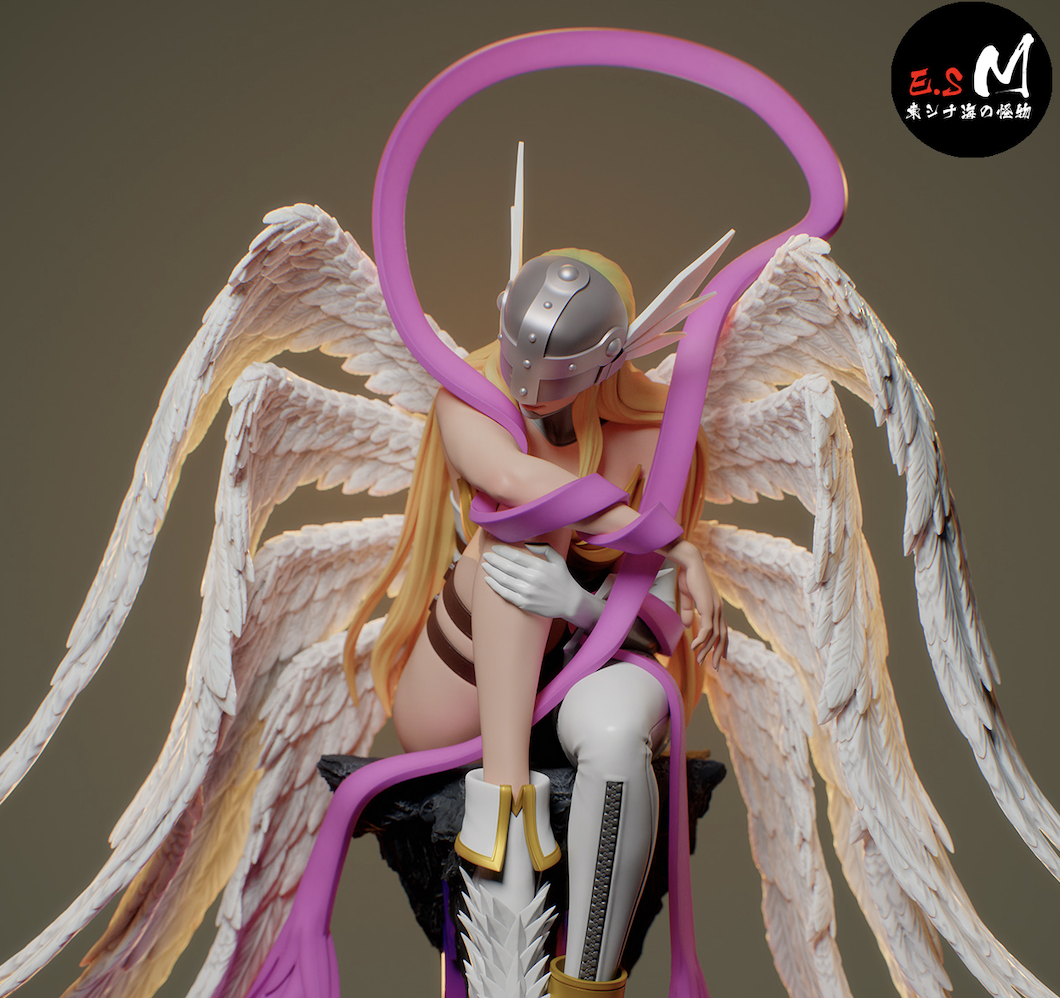 Angewomon Resin Art (East Sea Monster Version)