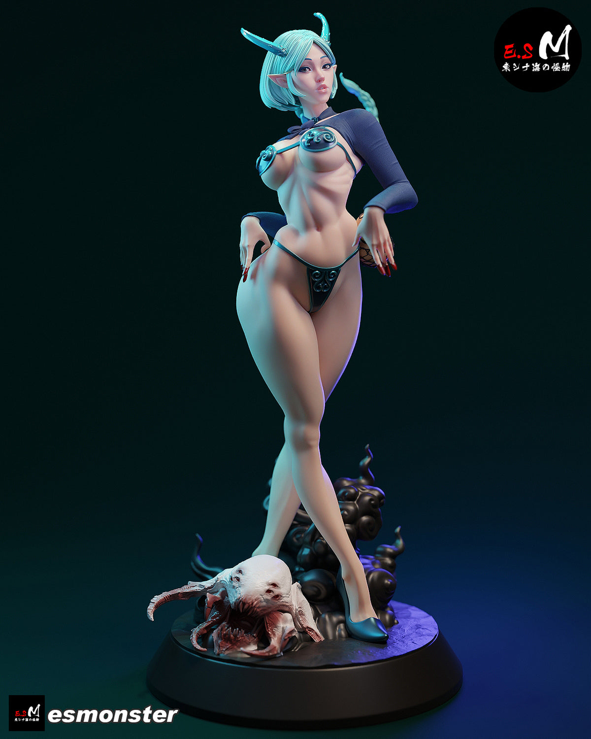 Ao Ling Resin Art (East Sea Monster Version)