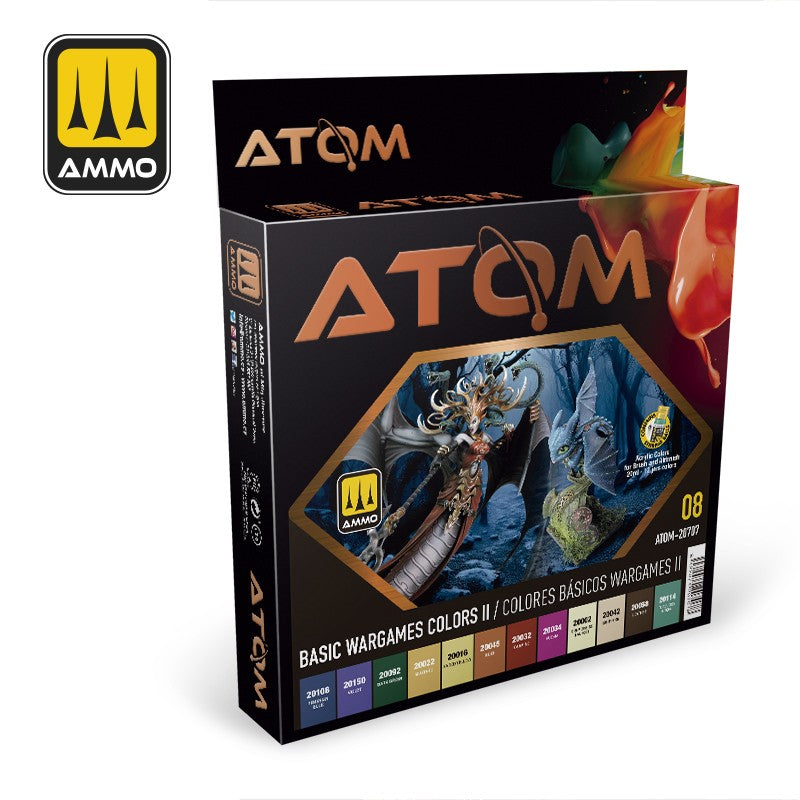 Ammo Atom Wargame Basic Colors Set 2