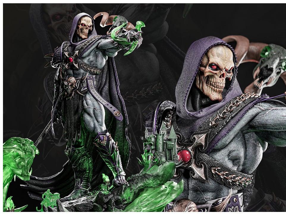 Skeletor Resin Sculpture Fan Art Pro - MTO (ZEZ)