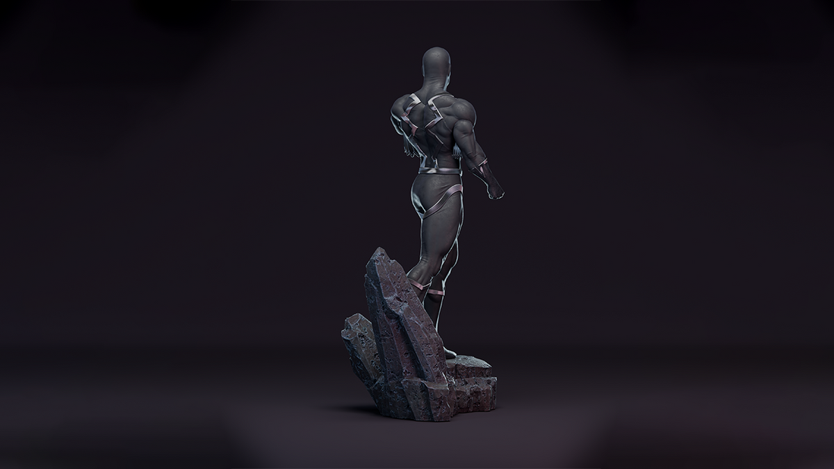 Black Bolt Resin Fan Art (ATV Version)