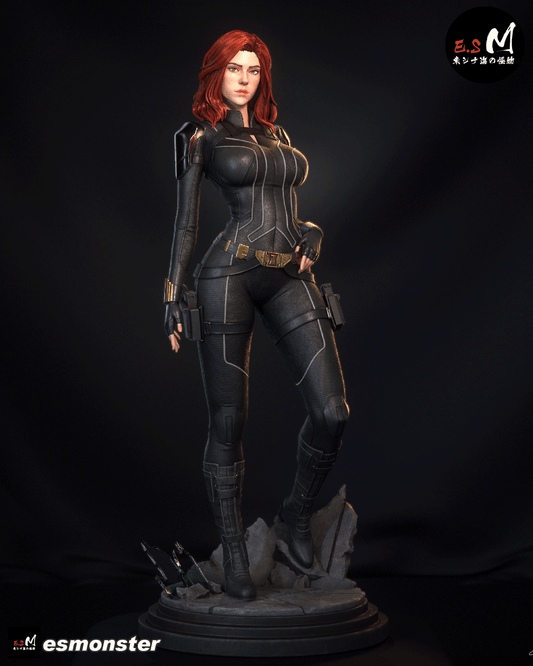 Black Widow Resin Art (East Sea Monster Version)