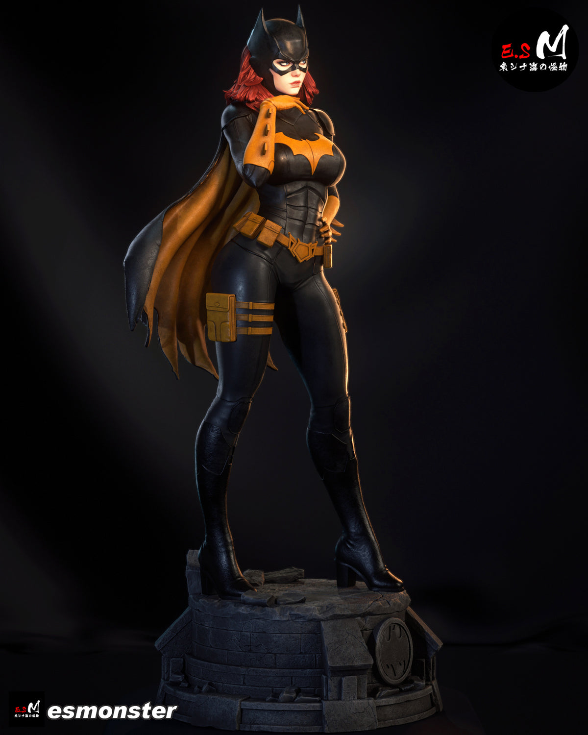 Batgirl Resin Art (East Sea Monster Version)