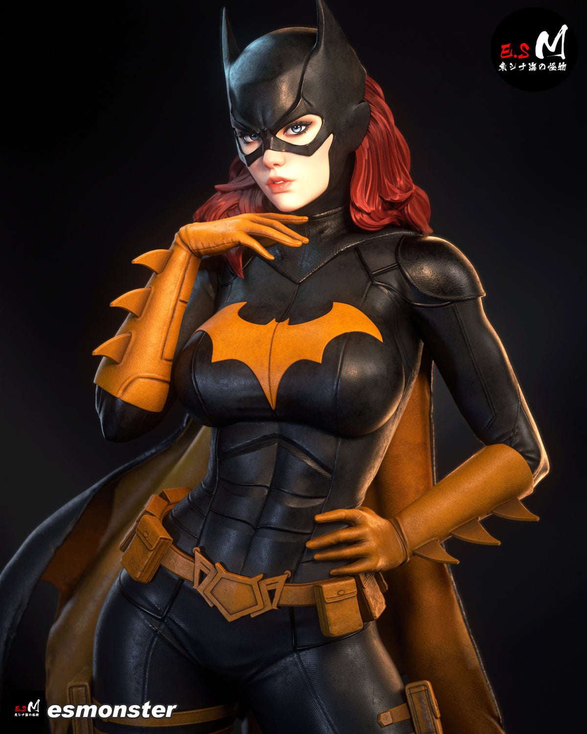 Batgirl Resin Art (East Sea Monster Version)