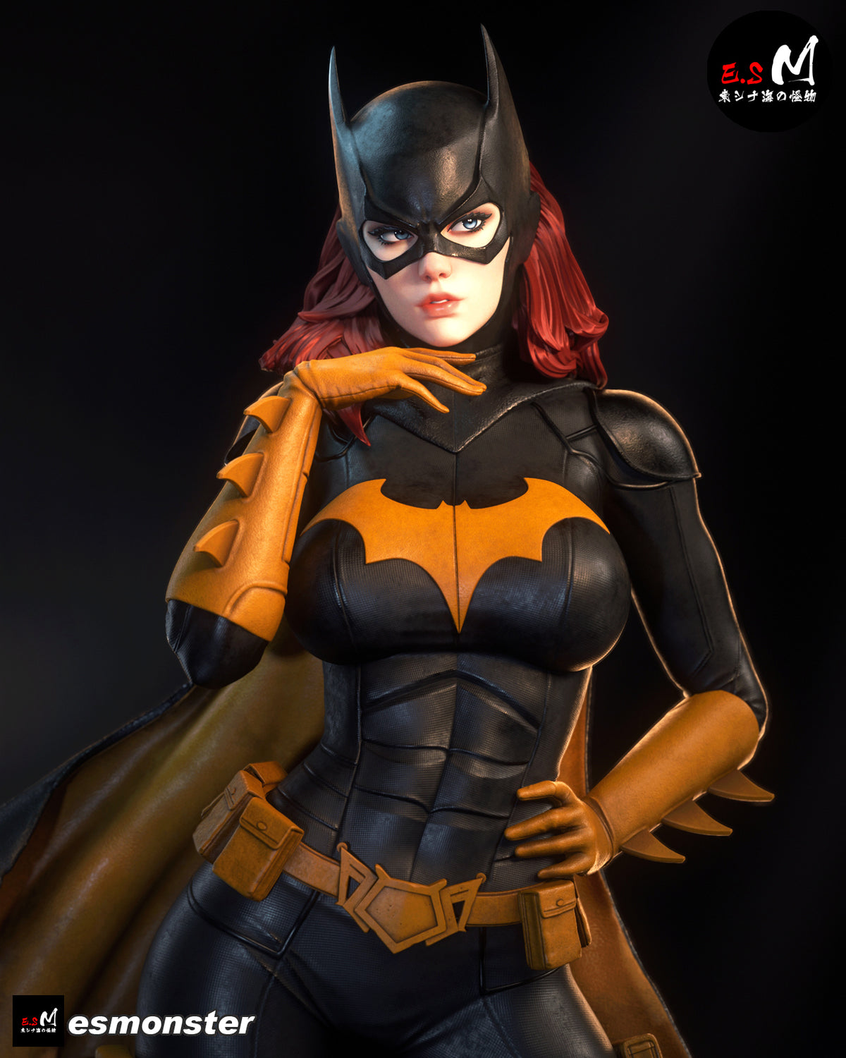Batgirl Resin Art (East Sea Monster Version)