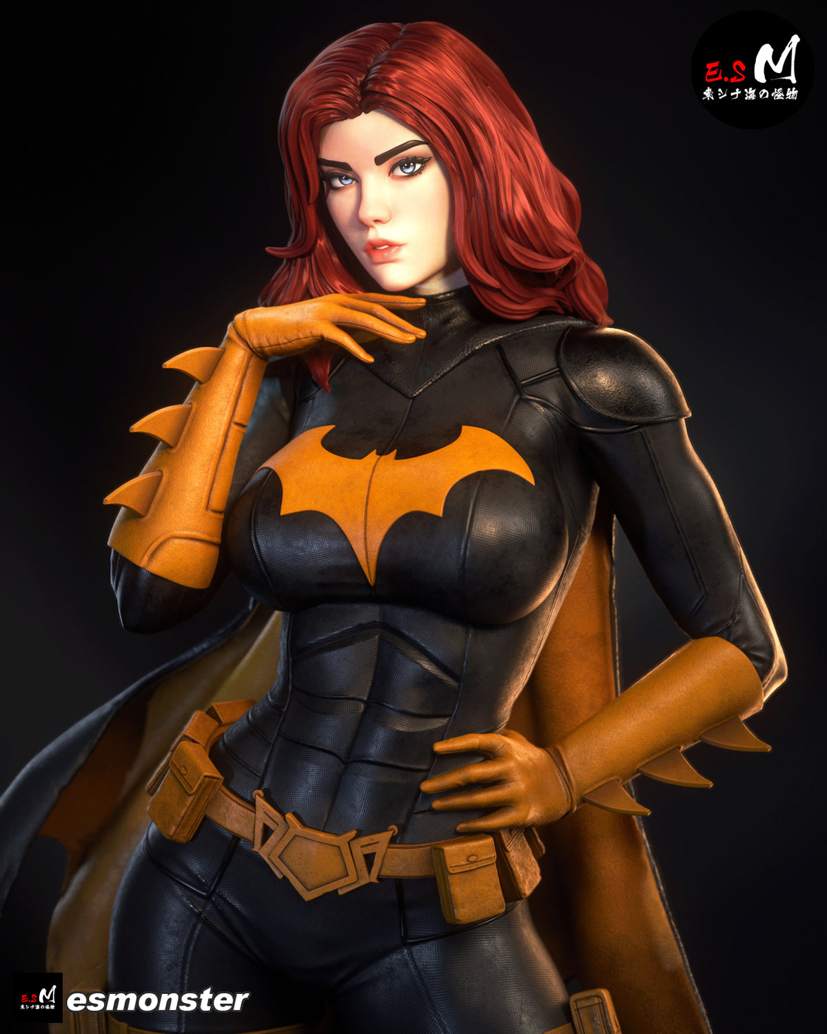 Batgirl Resin Art (East Sea Monster Version)