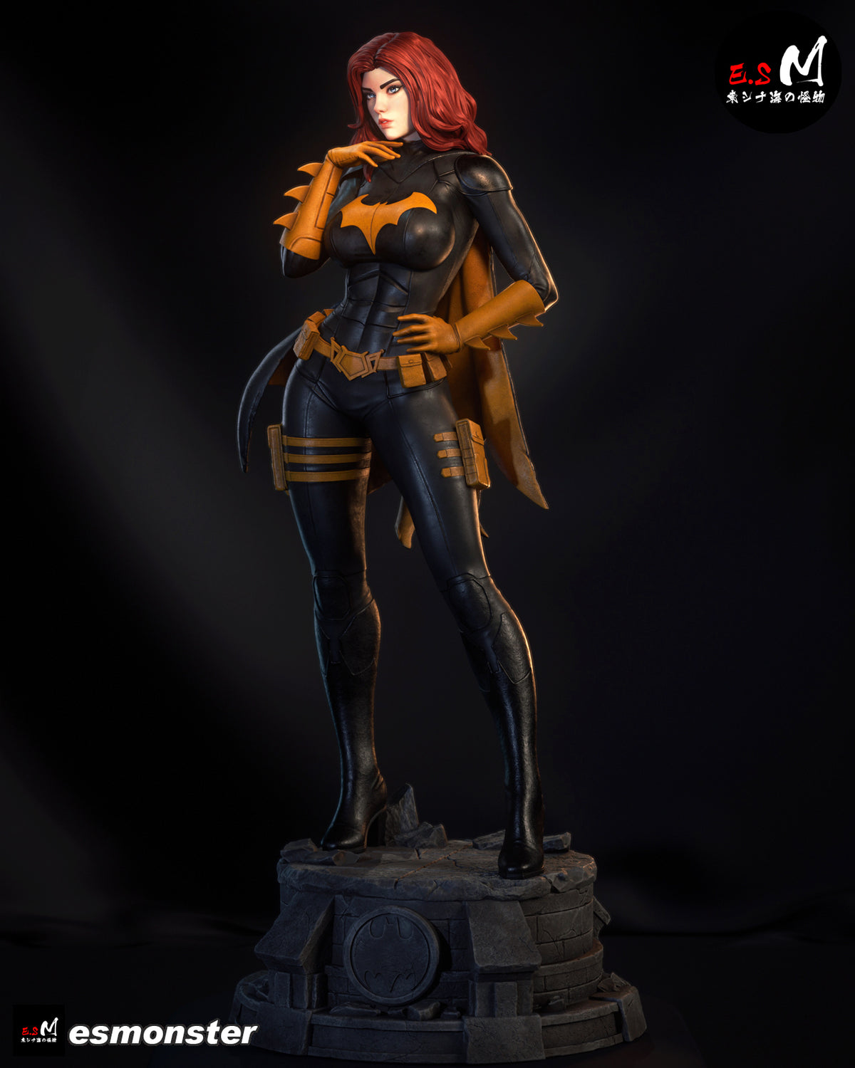 Batgirl Resin Art (East Sea Monster Version)