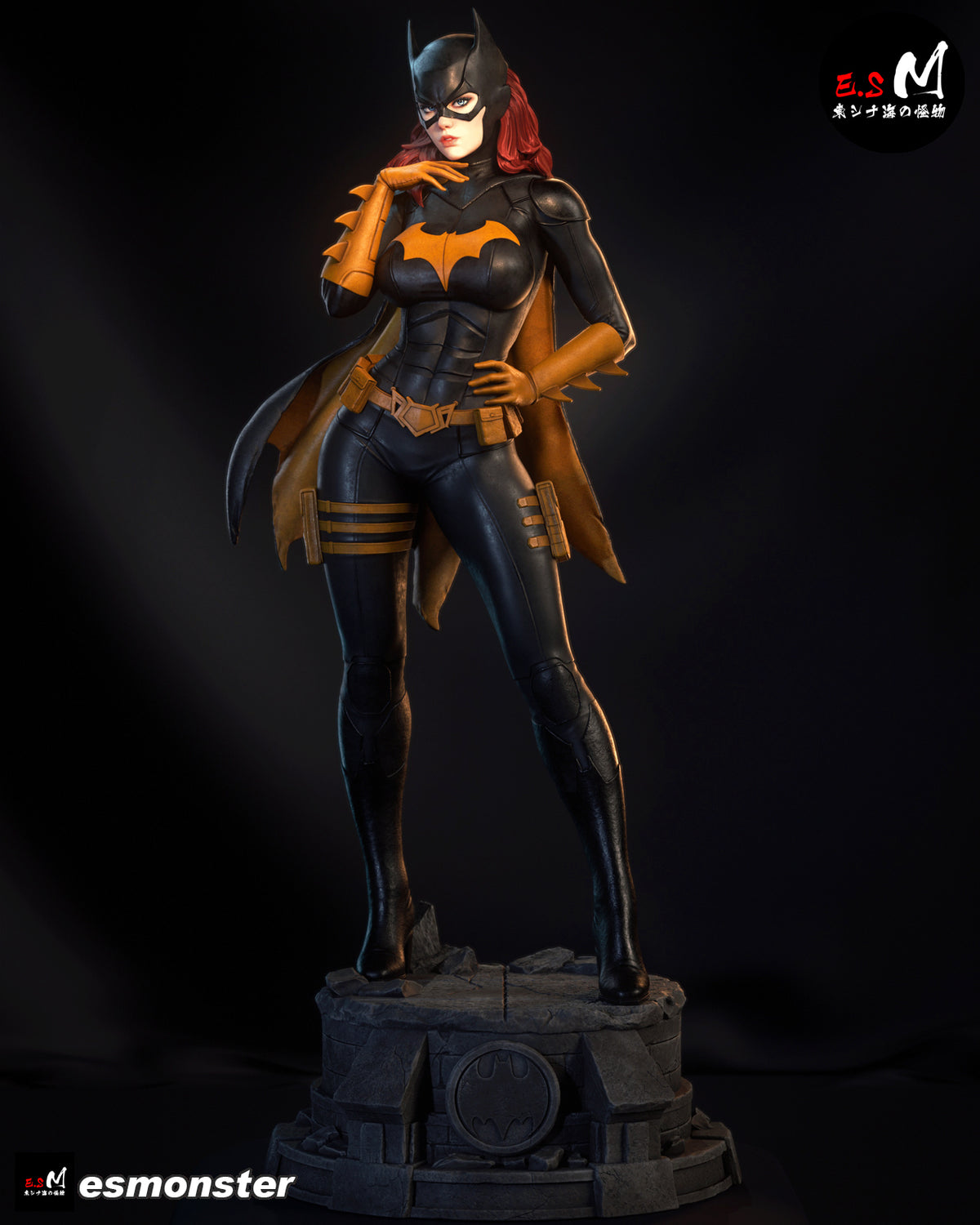 Batgirl Resin Art (East Sea Monster Version)