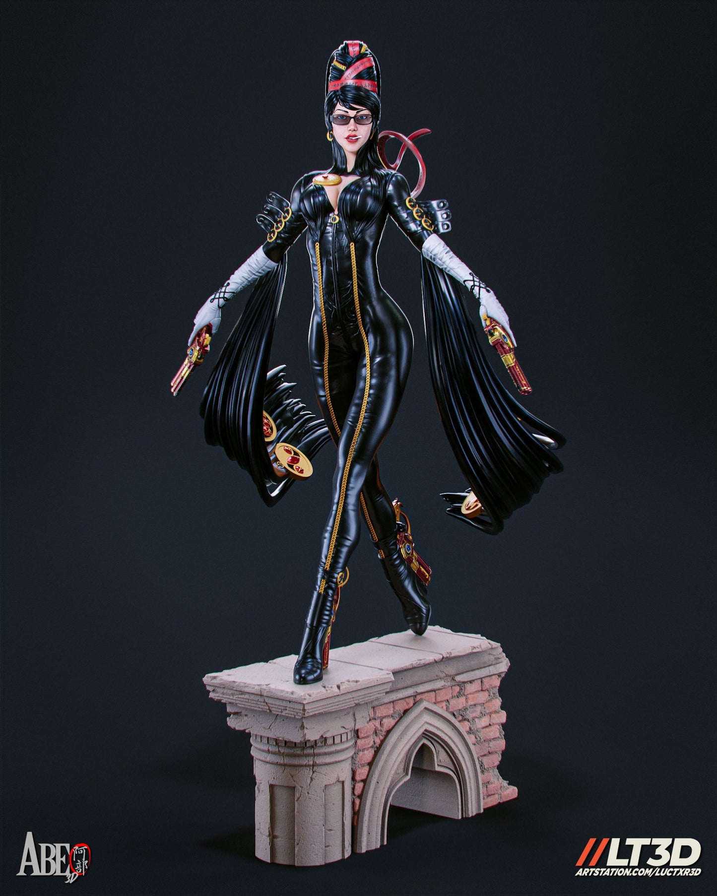 Bayonetta Resin Fan Art (Abe)