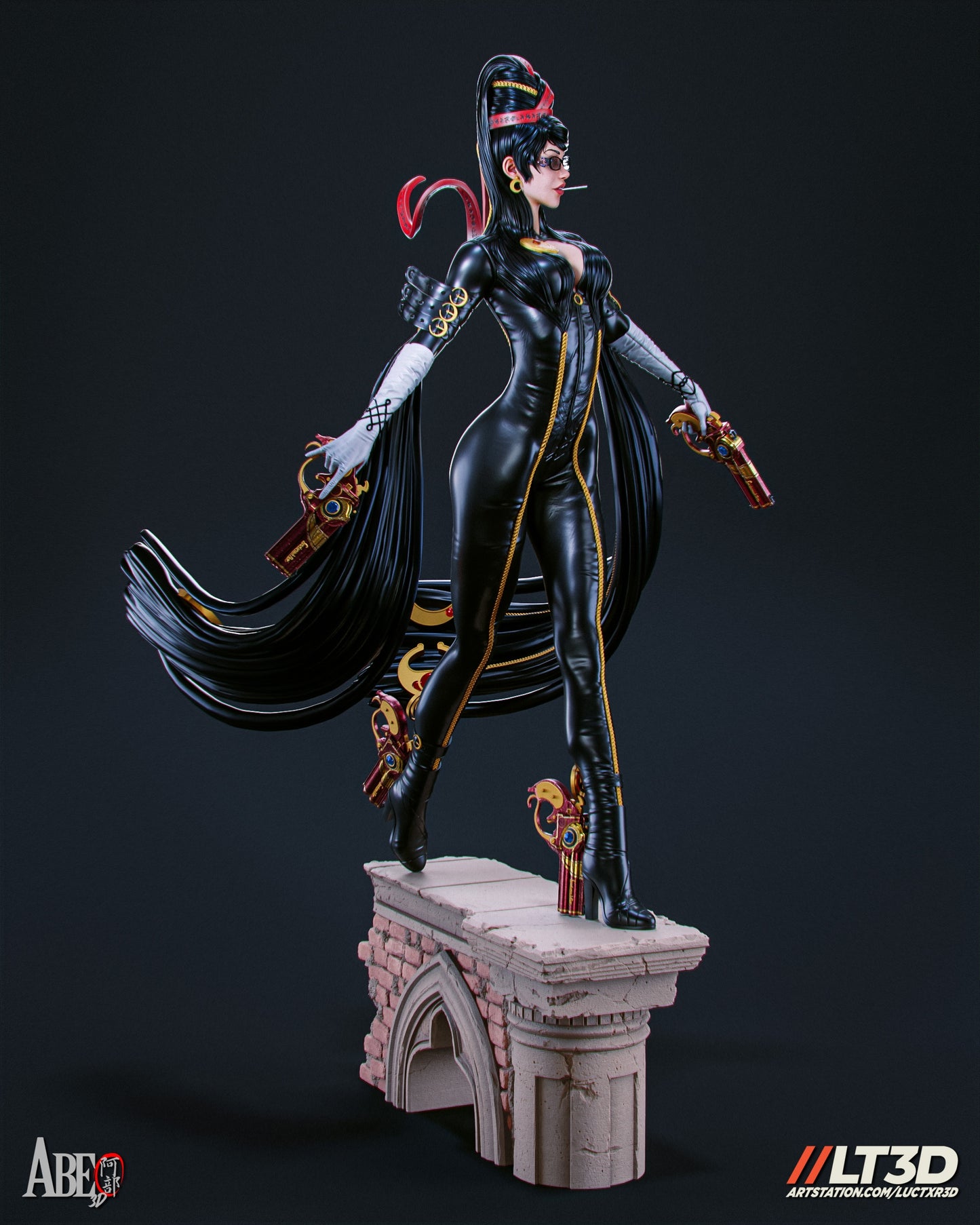 Bayonetta Resin Fan Art (Abe)